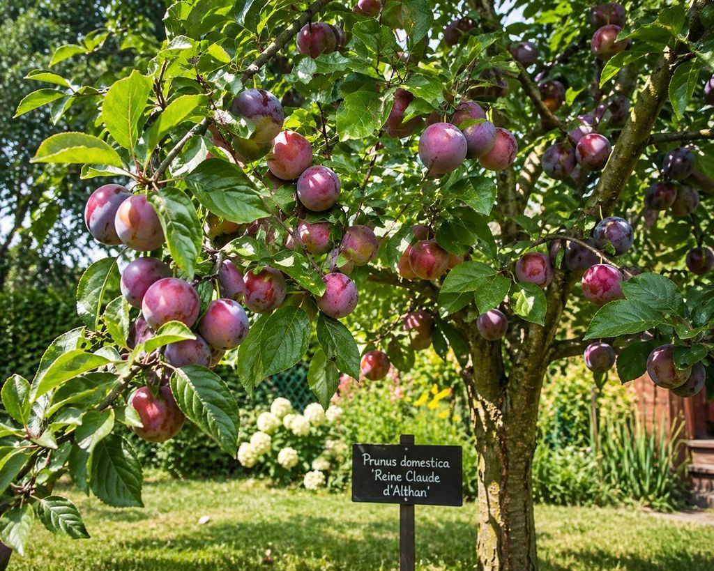 Pflaumenbaum ‘Reine Claude d’Althan’ 100–120 cm – Produktbild 