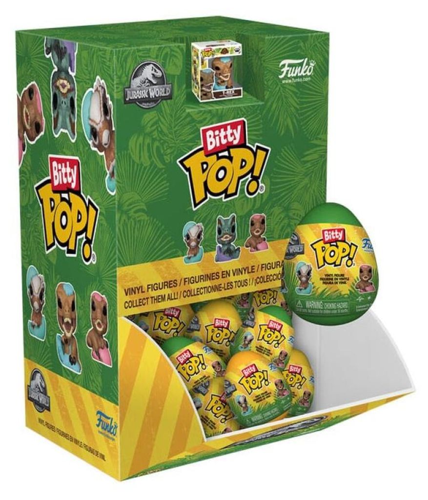 Jurassic Park POP! Vinyl Figuren Easter Egg PDQ Display Produktbild 