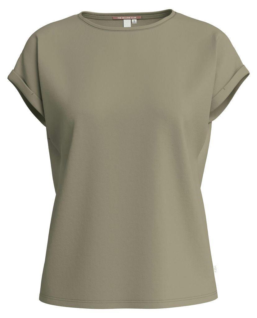 s.Oliver Loose Fit T-Shirt halblang mit Fledermausärmeln und Rundhalsausschnitt