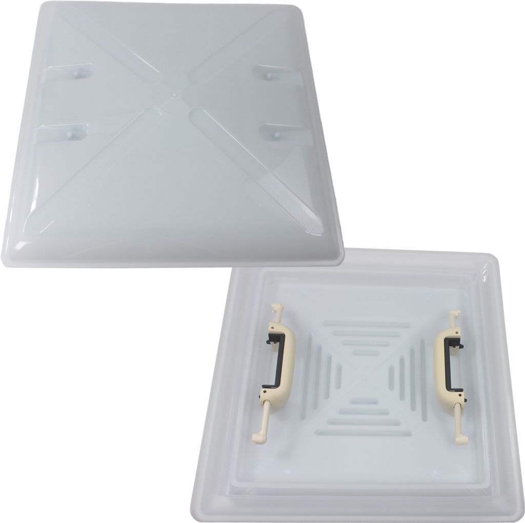 MPK Ersatzhaube Dachluke Dachfenster Dachhaube 40 x 40 cm Modell 46 / 460 Wohnwagen Wohnmobil Caravan