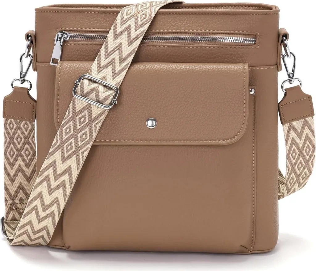 Sac bandoulière femme organisé : fini le désordre avec ses 3 compartiments