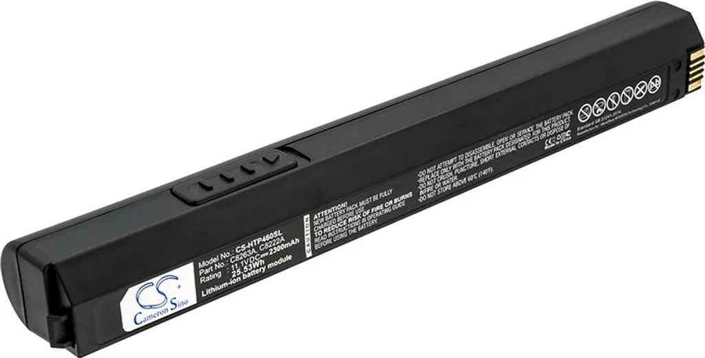 Batterie Portable TECHTEK Lithium 2200mAh pour HP Deskjet 450 et BT500