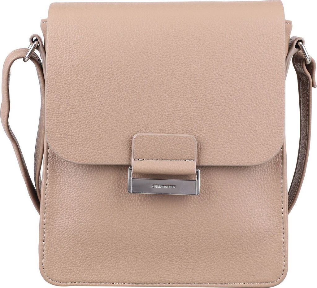 GERRY WEBER Umhängetasche Schultertasche Talk Different II Shoulderbag SVF Fungi hellbraun