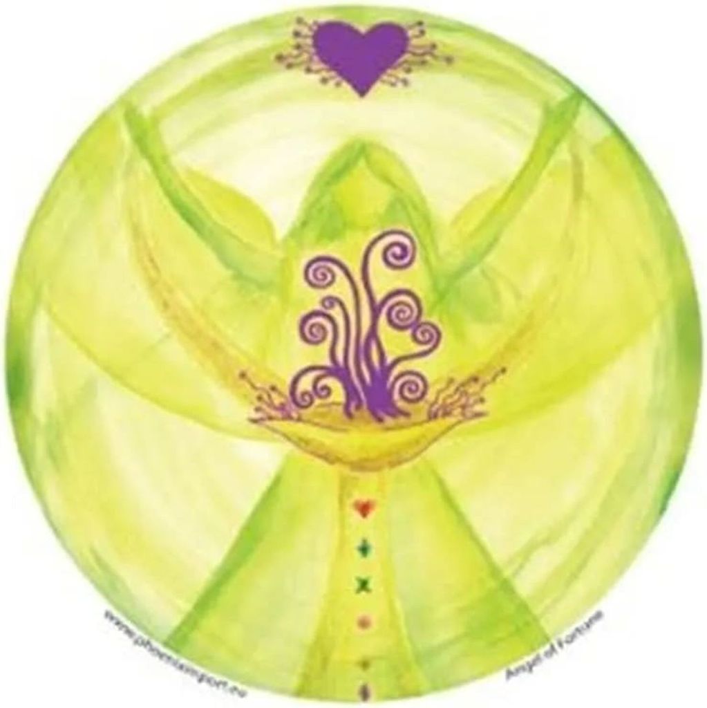 Fensteraufkleber Glücksengel – 11,7 cm, Packung mit 3 Stück