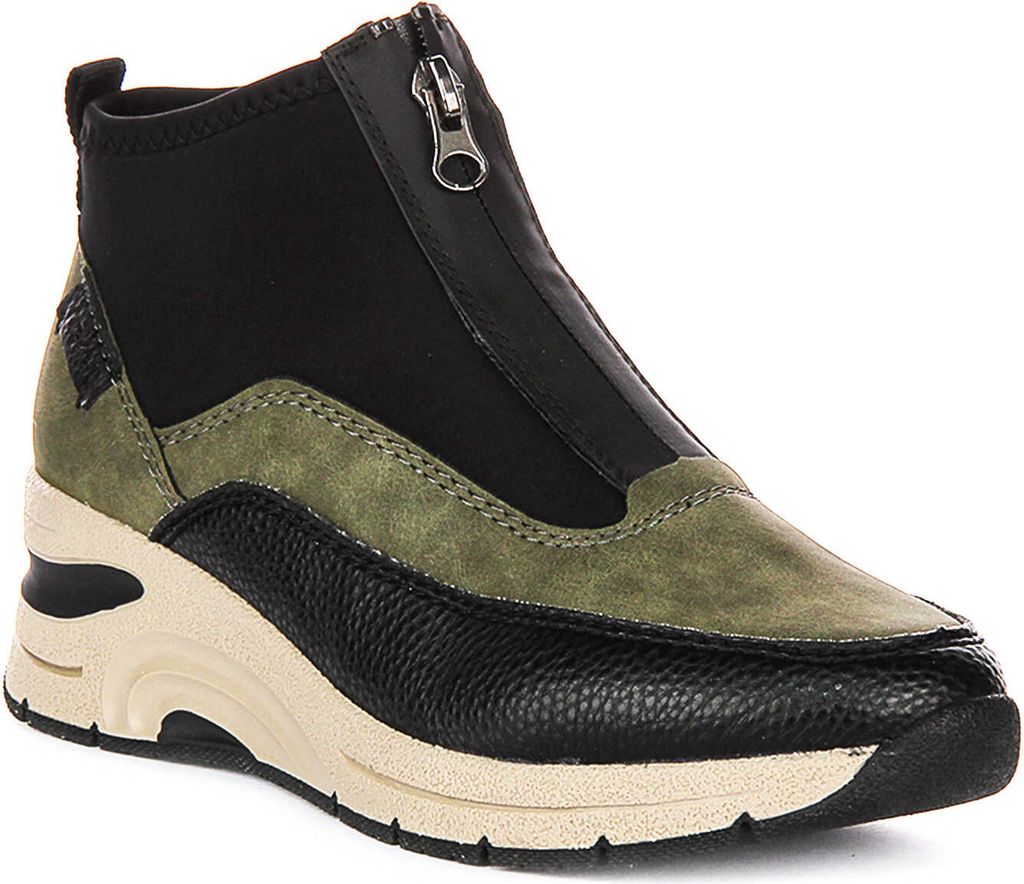 Botki damskie Rieker N9362-54 grun comb 39 Zdjęcie produktu 39