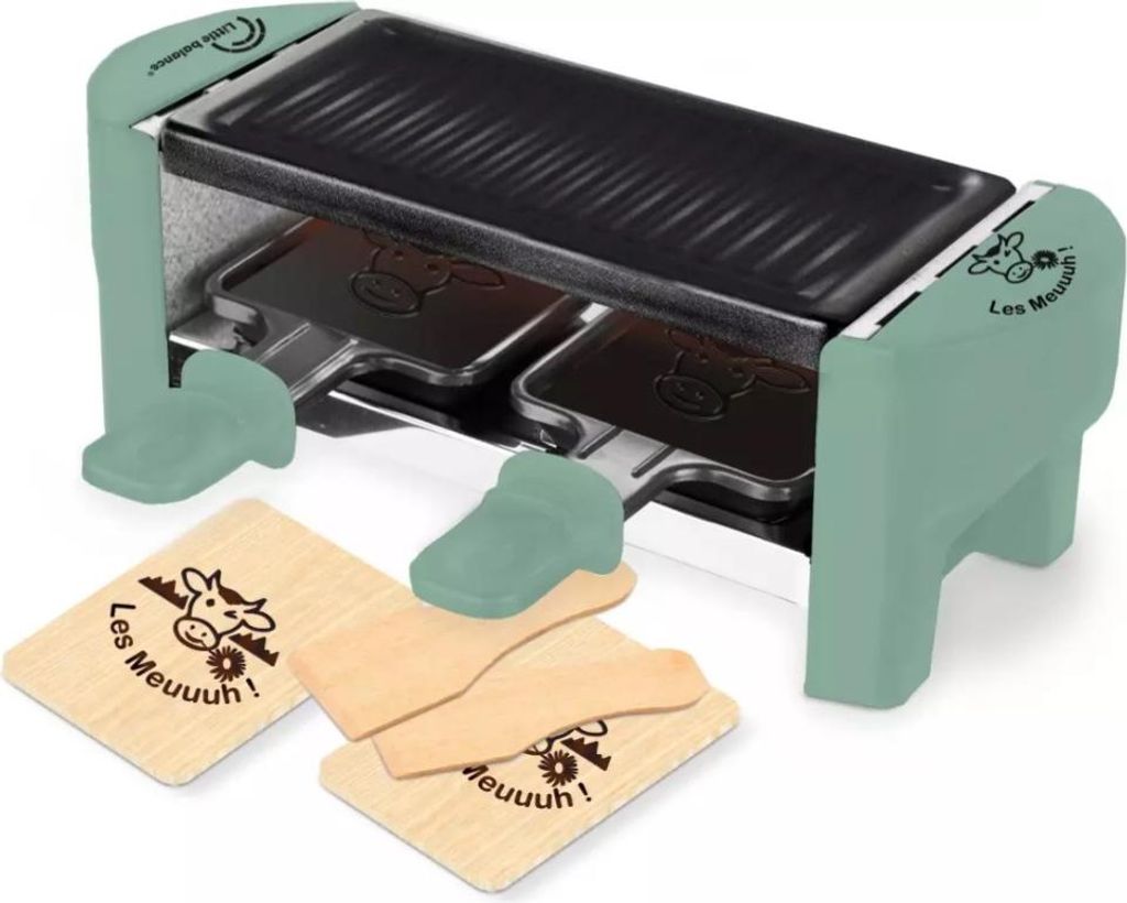 Raclette für 2 Personen Tannenbaumgrün - Mäh... - 8746 - Little Balance