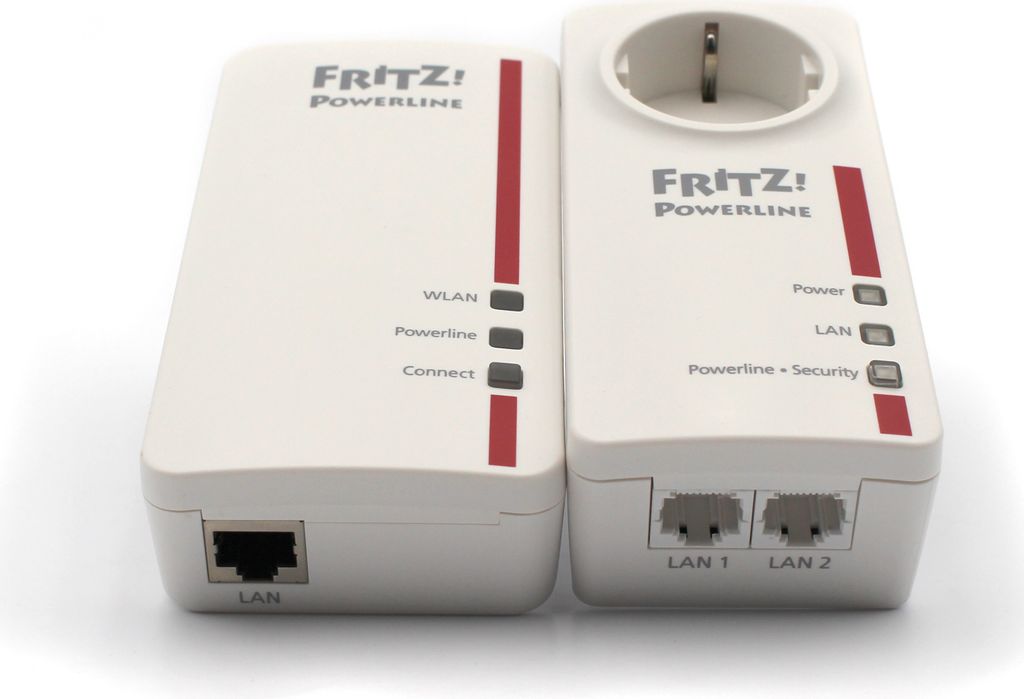 Avm Fritz!Powerline 1260E PLC Adapter White | Techinn - View #5