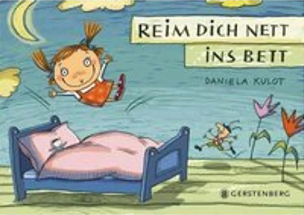 Livre Reim dich nett ins Bett - Recueil de poèmes pour dormir en Allemand