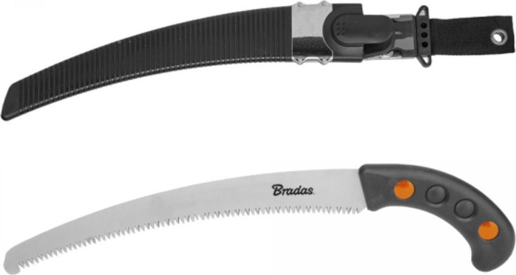Zahnutá prořezávací pila s pouzdrem na opasek, 320 mm, ocel Obrázek produktu 