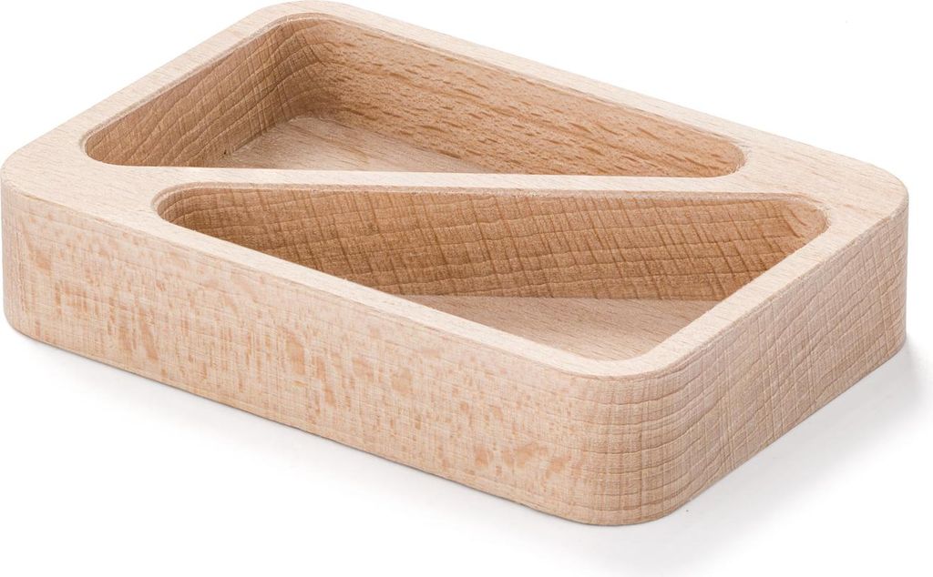 Metrie | Kvida-3110 Rechteckige Holzschale | 10×7 cm