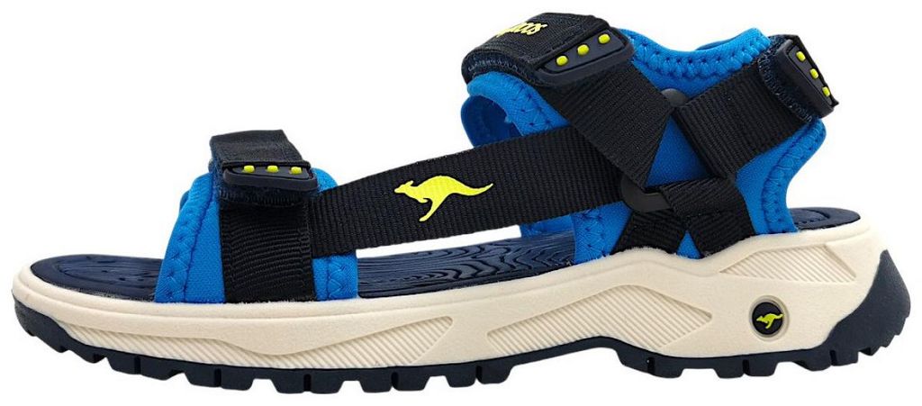 KangaRoos K-AS Jamie Kinderschuhe Jungen Sandalen Blau Freizeit, Schuhgröße:37 EU
