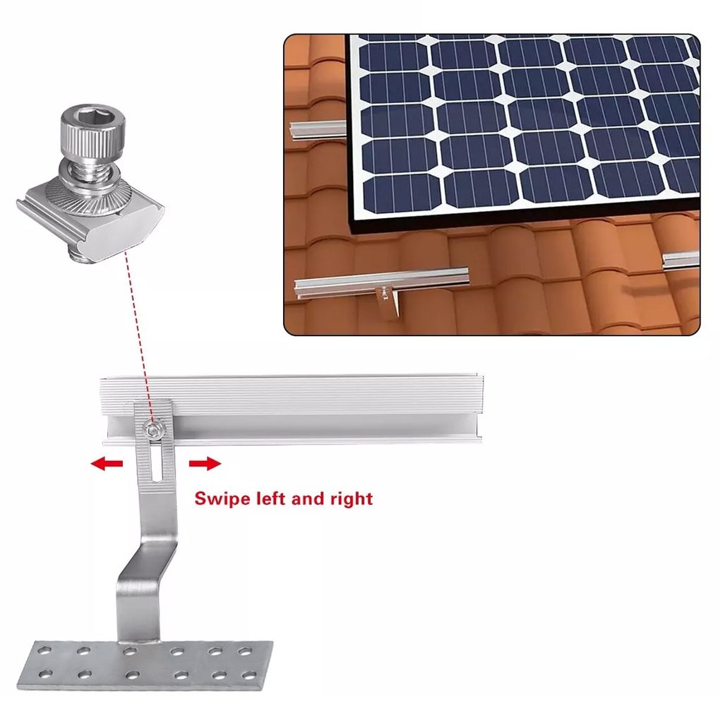 Solarmodul Photovoltaik Solarpanel Halterung Dachhalterung Produktbild 10