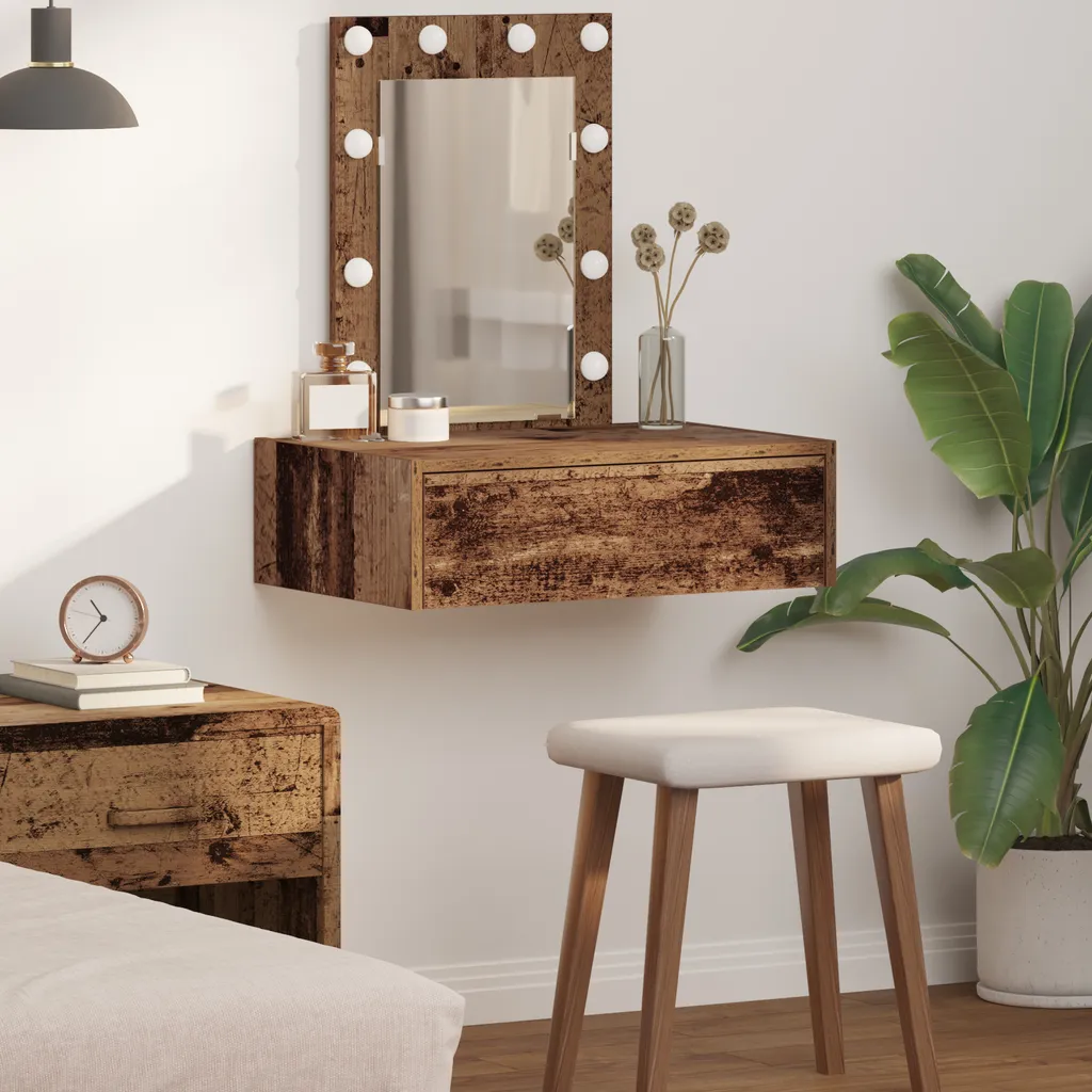 Mobile Trucco Best Möbel CL1554440 Marrone 60cm - Design con Cassetti