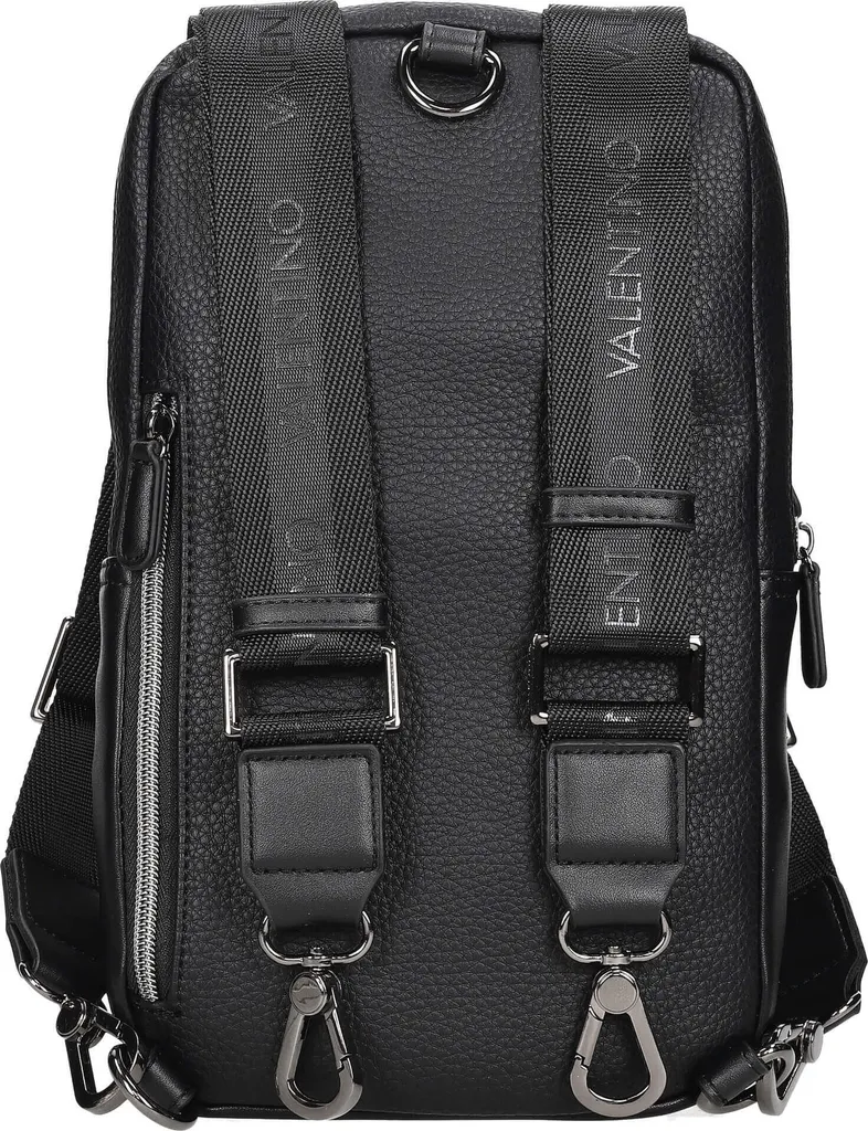 Borsa Uomo Valentino Efeo VBS7O918 Nero | Tracolla Design Urbano - 4