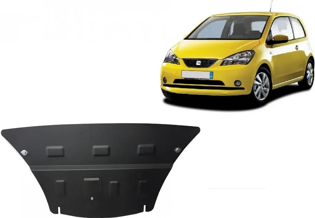 Sabot de protection moteur Seat Mii blindage acier pour carter inférieur