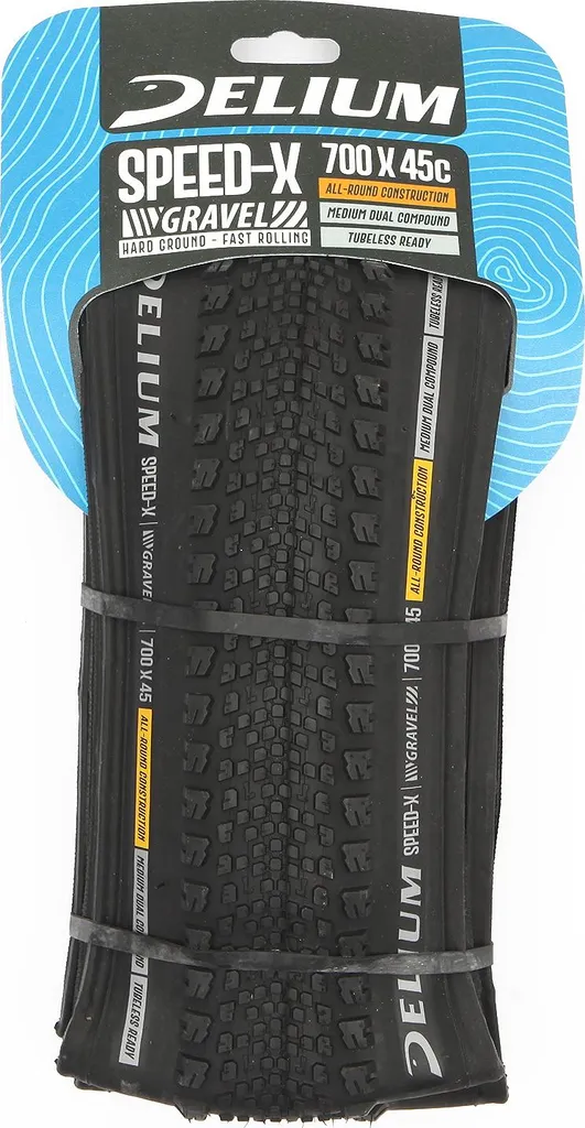 Pneu flexible SA-315 700X45C avec gomme Speed-X haute adhérence noir