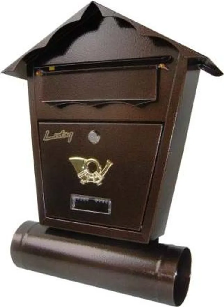 Boîte Aux Lettres Tube Journaux Sd2T Cuivre pour Maison Individuelle