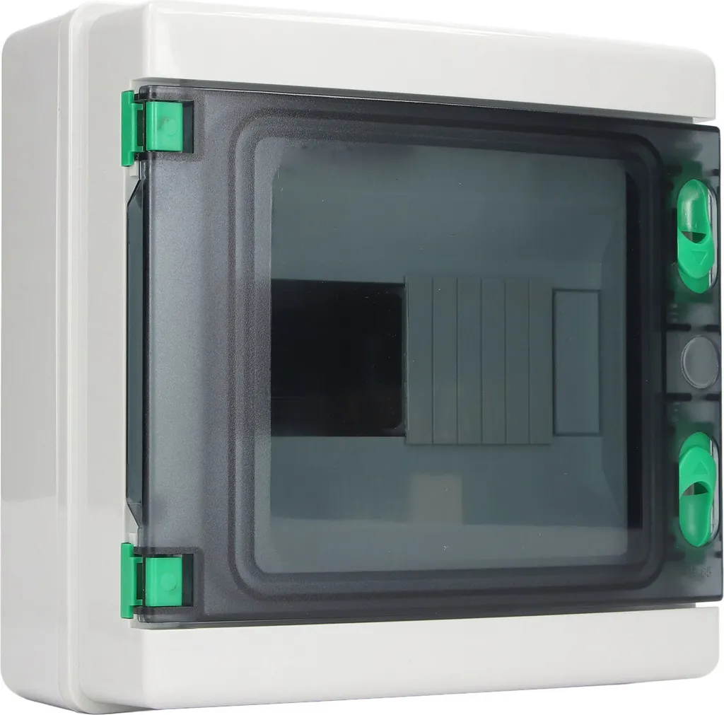 Coffret Électrique Étanche 8 Voies IP65 Montage Mural Rail DIN Extérieur