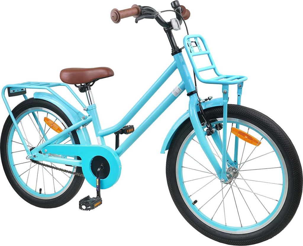 vidaXL Kinderfahrrad 22 Zoll für 7-12 Jahre alt Himmelblau