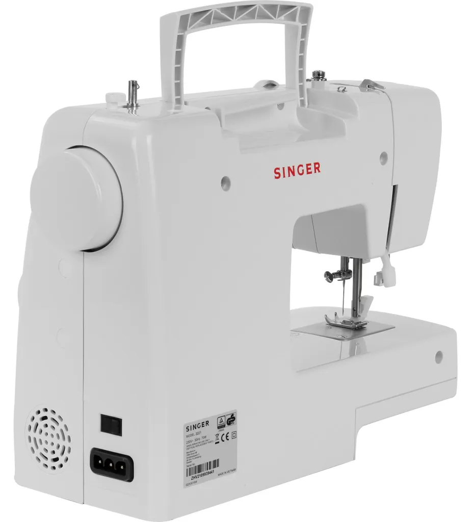 Machine à coudre Singer 3221 avec 21 points de couture blanche - 12