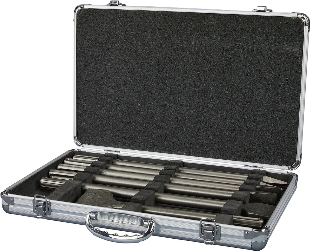 Makita Burins SDS-MAX en Acier Forgé Longue Durée - Coffret de 6 Unités