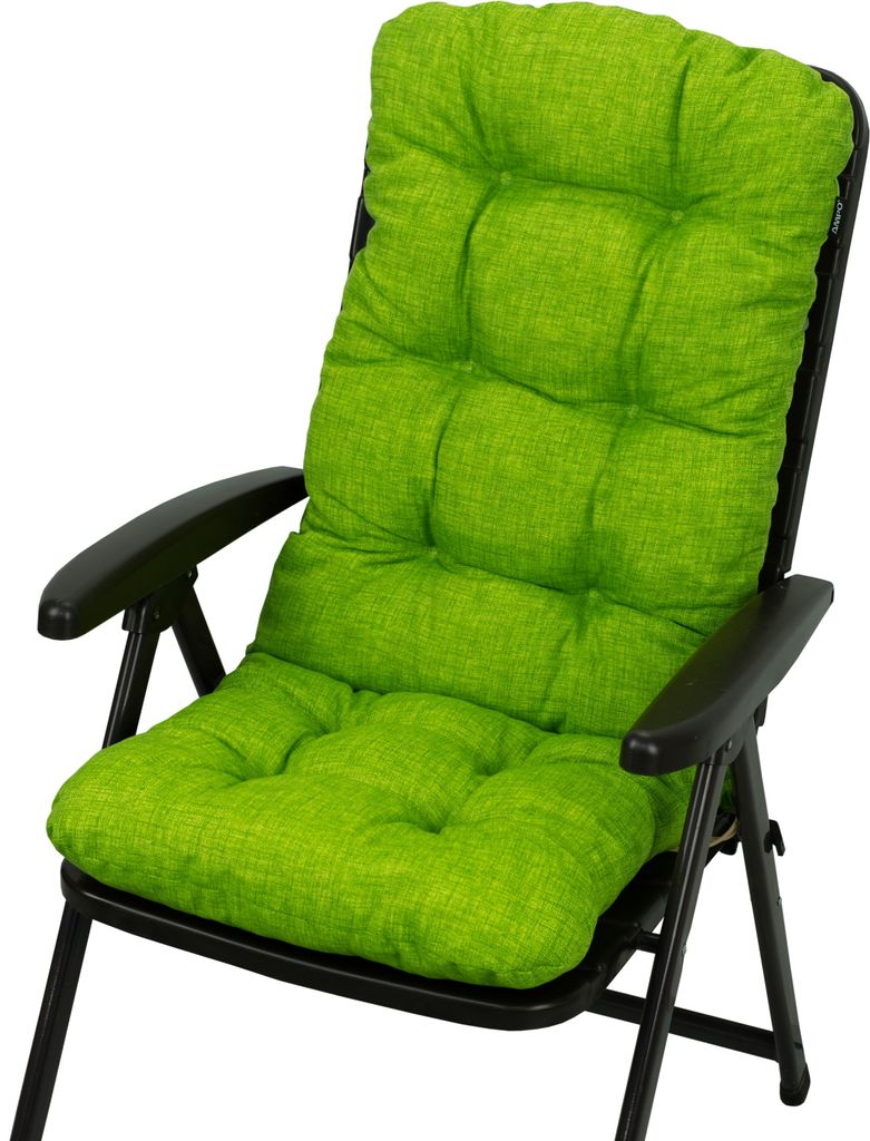 AMPO Gartenkissen Stuhlkissen Liegenauflage Polsterkissen Liegepolster Sessel