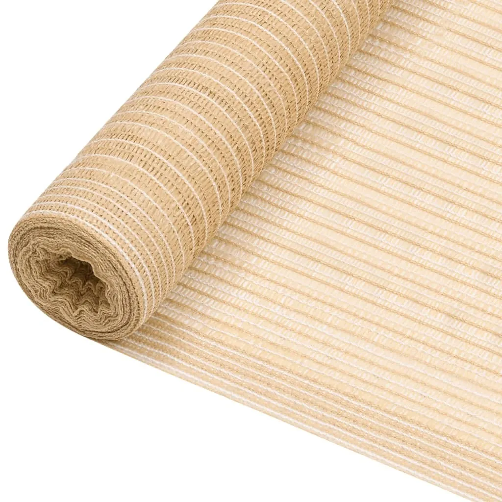 Pannello Recinzione Beige 1,8x10 m HDPE 195g/m² | Privacy Giardino Online