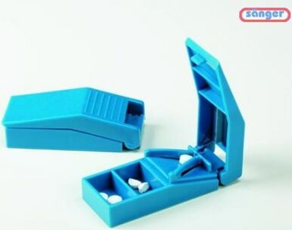 Diviseur de pilules avec lame en acier inoxydable, Image du produit 