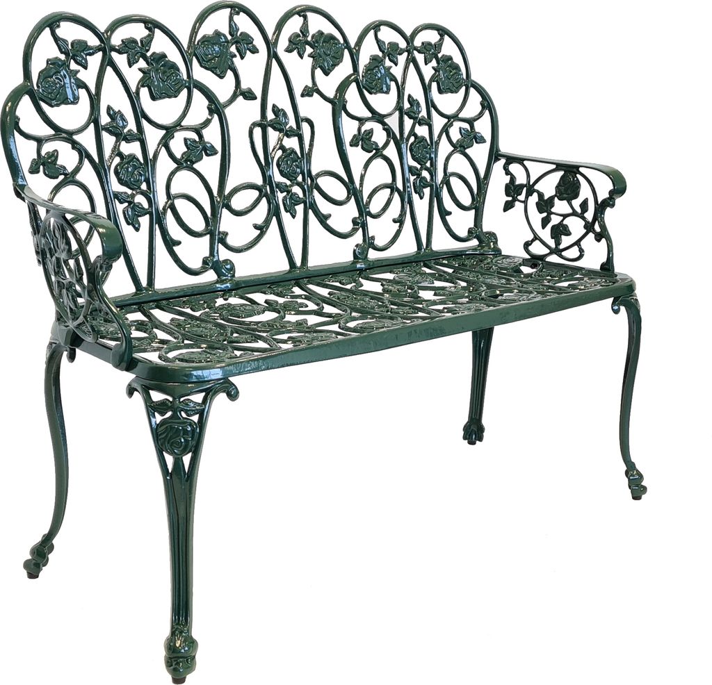 abc HOME | Gartenbank aus Aluminiumguss | Jugendstil Produktbild 