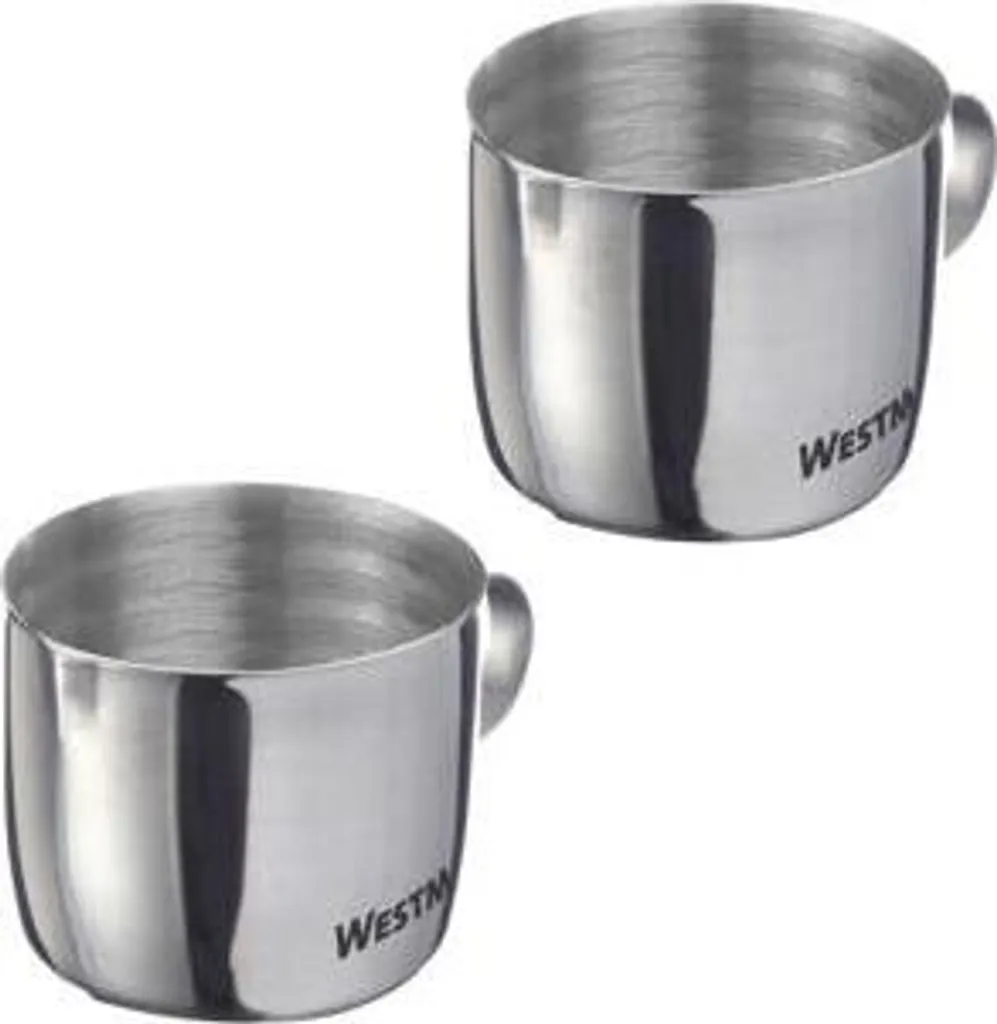 Bricco Latte Westmark 24752260 Brasilia Set da 2 in Acciaio 30ml