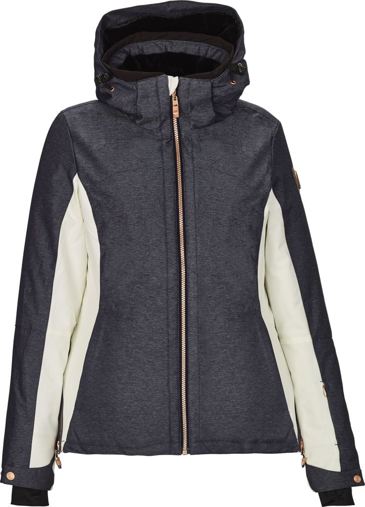 Killtec - Damen Skijacke mit abzippbarer Kapuze und Schneefang, Andira (33546), Größe:38, Farbe:Denim (00885)