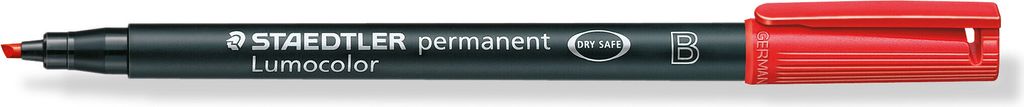 STAEDTLER Lumocolor Permanent Marker 314B rot