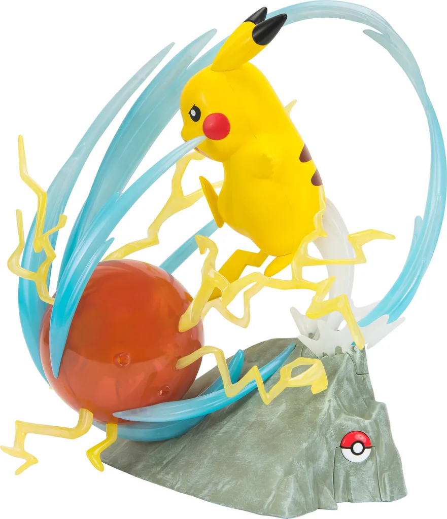 Figurine Pikachu Deluxe 33cm avec Effets de Lumière Light FX - 8