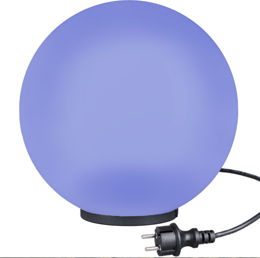 Kugelleuchte Kugellampe RGB Außenleuchte Ø 50cm Gartenlampe Produktbild 
