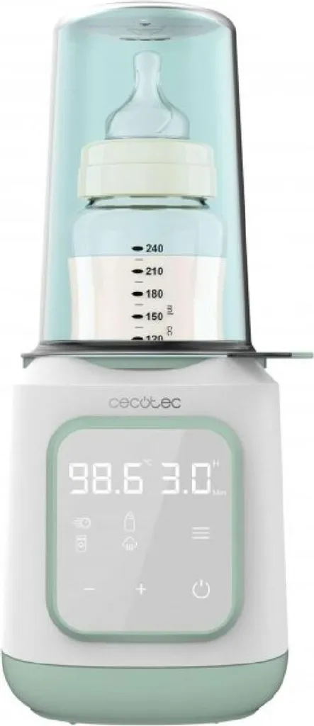 Cecotec 01905 Mini Ventilateur Portable Rechargeable Vert et Blanc