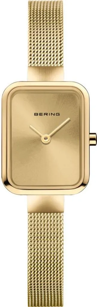 Montre dorée BERING 14520-333 verre saphir inrayable et acier inoxydable