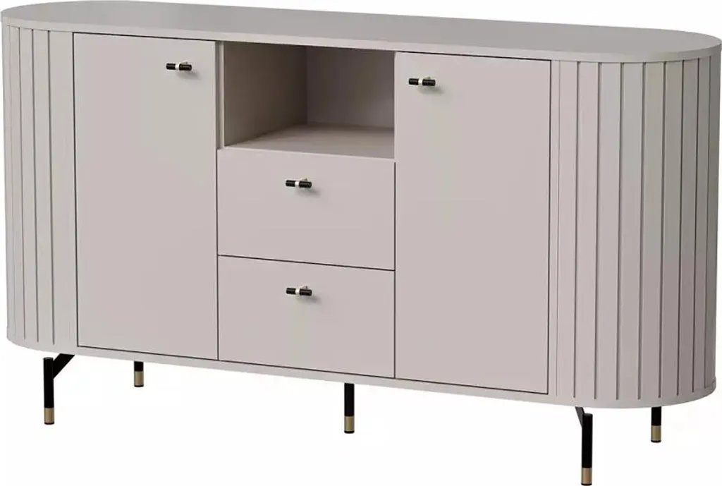Commode APEX cachemire pour optimiser le rangement d'un dressing ou salon
