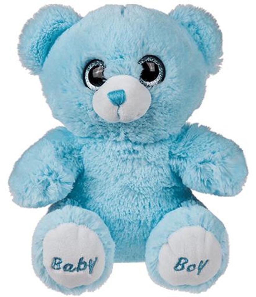 Baby Boy Knuffelbeer, Lichtblauw, 21 cm Productafbeelding 