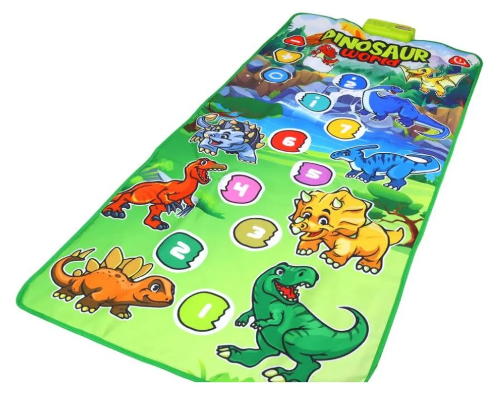 Tapis d'éveil musical dinosaures - Jeu de sol éducatif et interactif