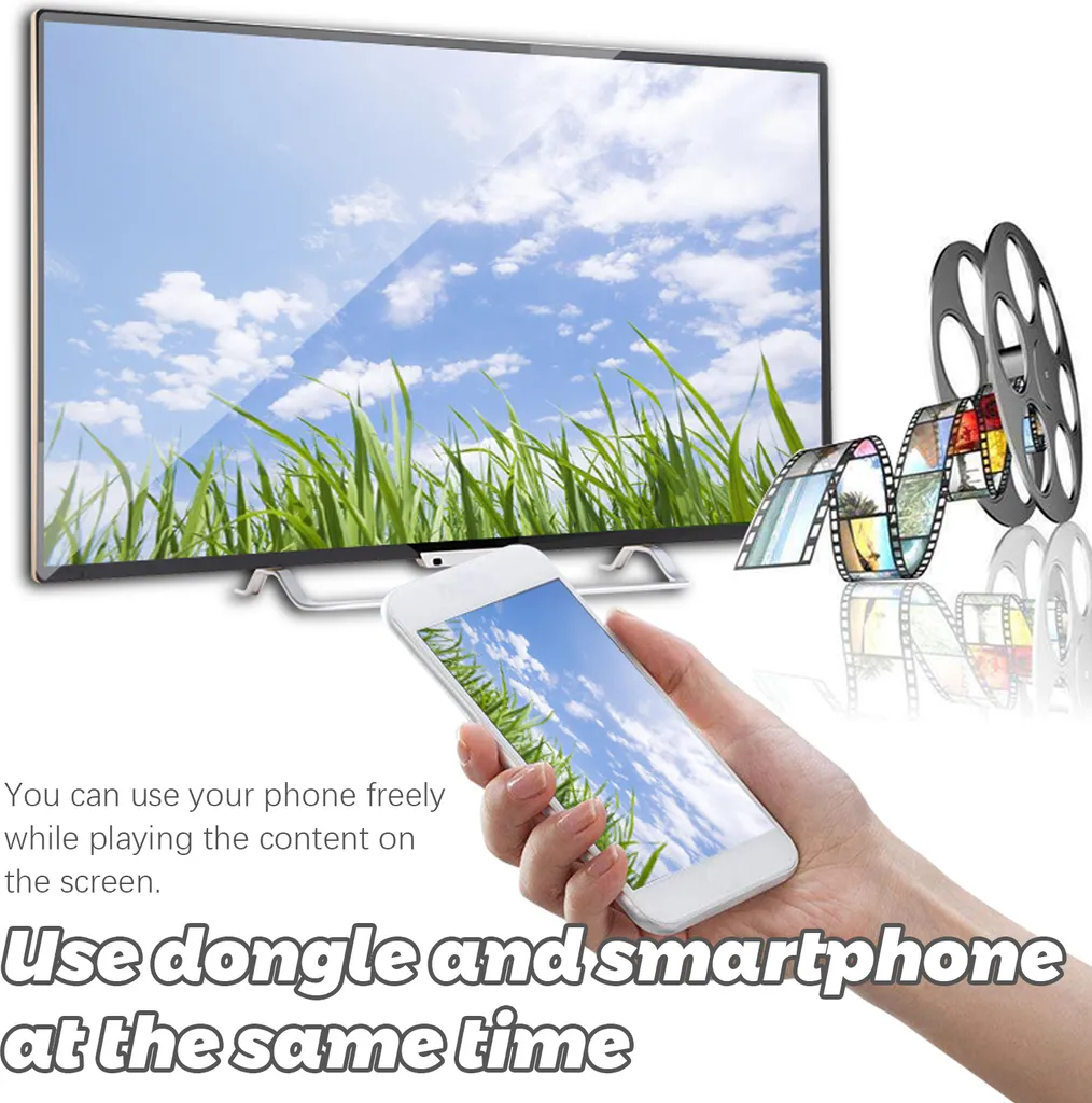 INF Multimedia Streamer Stick 1080p - Streaming Full HD Nero Performance - 9