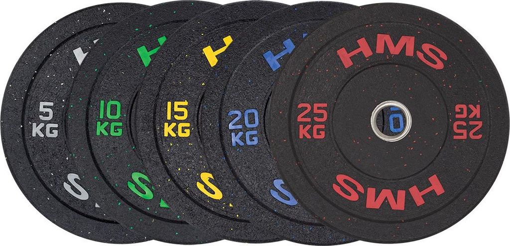 Olympische Bumper Plate, 5 kg, Grau