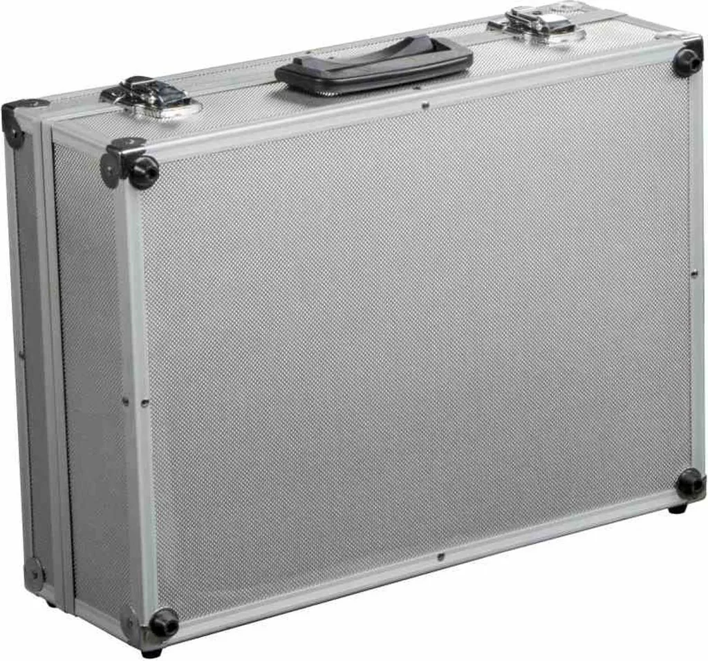 Mallette alu verrouillable 460x330x150mm Ironside 191-001 robuste grise