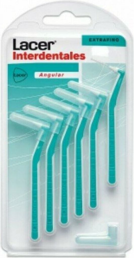 Lacer Interdentalbürste Lacer Grün Extrathin 0 6 Mm