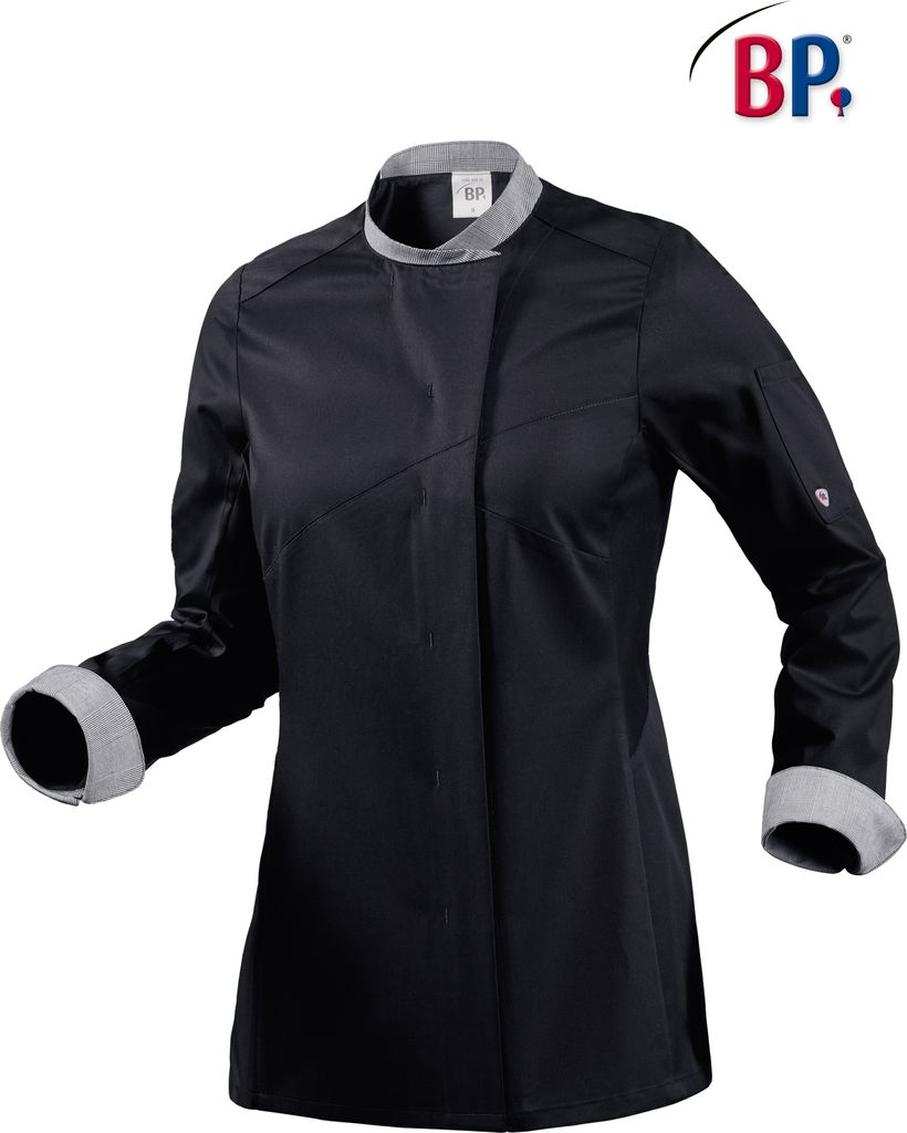 BP® Kochjacke für Damen - schwarz - L Produktbild 