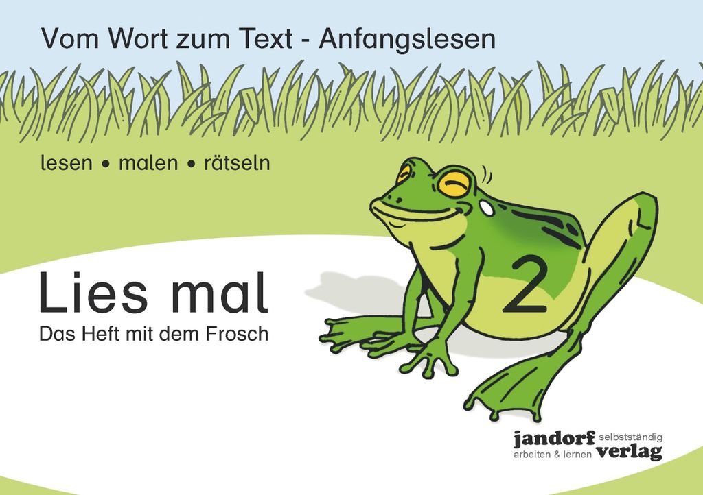 Lies mal 2 - Das Heft mit dem Frosch Produktbild 