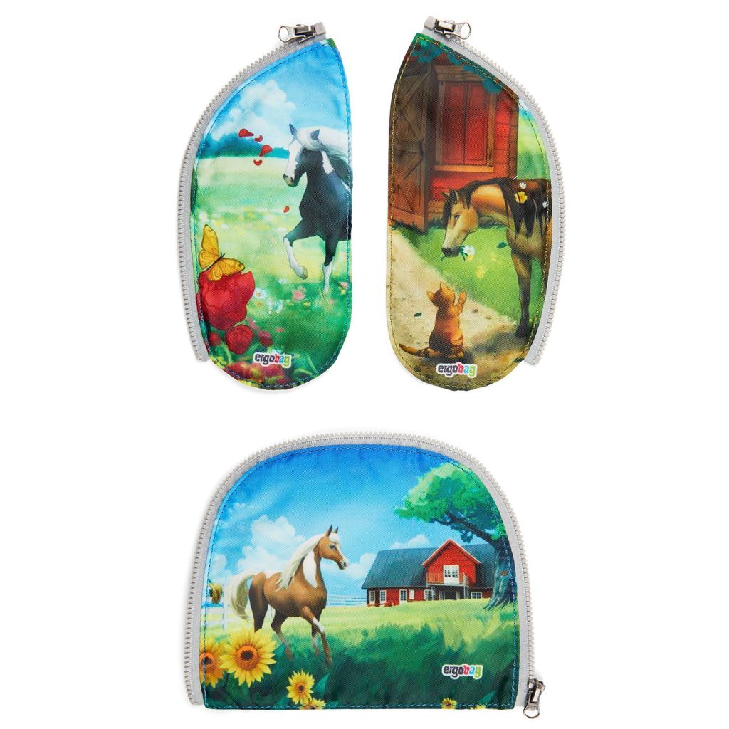 Ergobag Zippies Pferd Zip-Seitenflächen 3tlg.