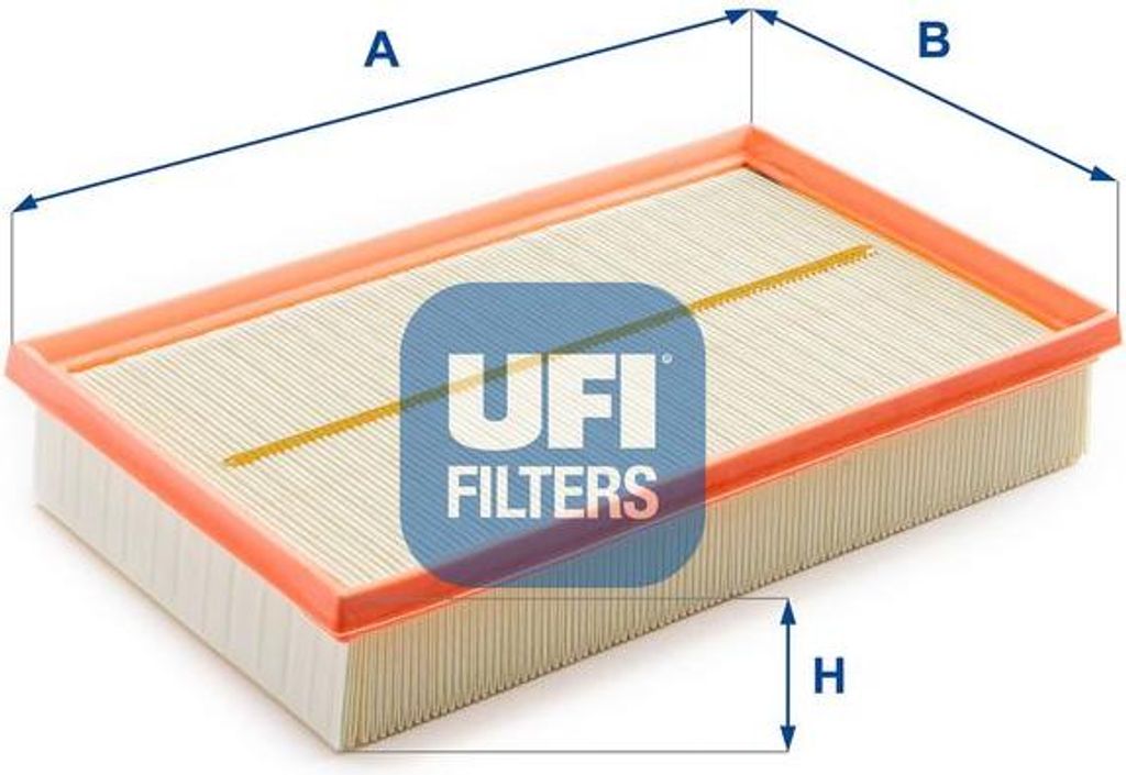 UFI 30.A45.00 Luftfilter OE 5QD129620C kompatibel mit A1 GB, A3 8V, A3 8Y, Q2, Q3, Formentor, Arona, Ateca, Ibiza, Leon, Tarraco, Kamiq, Karoq, Kod...