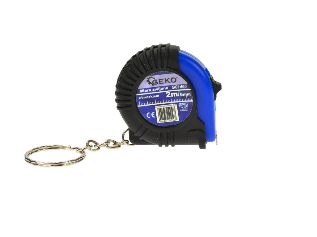 Svinovací metr 2mx6mm s klíčenkou Produktbild 