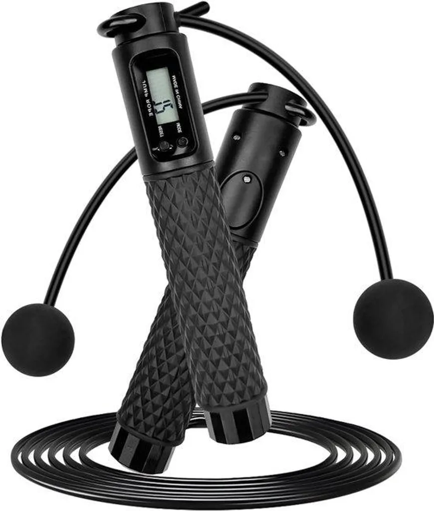 Corde à sauter pour sport en salle et fitness chez soi sans fil 2,8m
