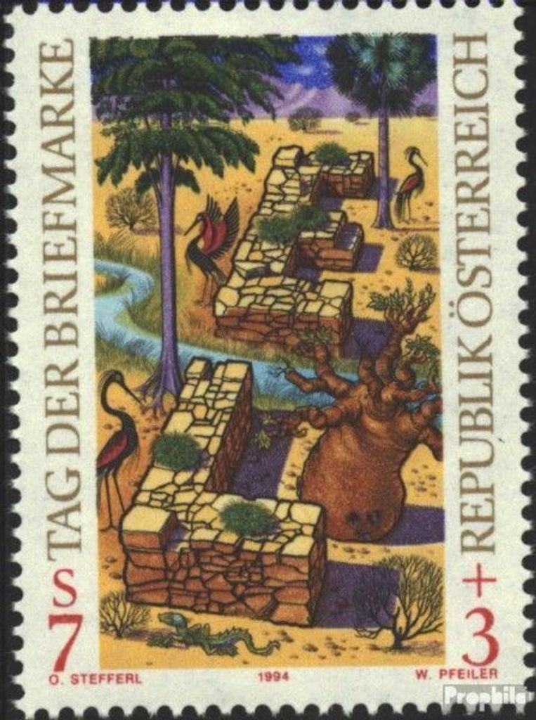 Briefmarken Österreich 1994 Mi 2127 (kompl.Ausg.) gestempelt Tag d. Briefmarke